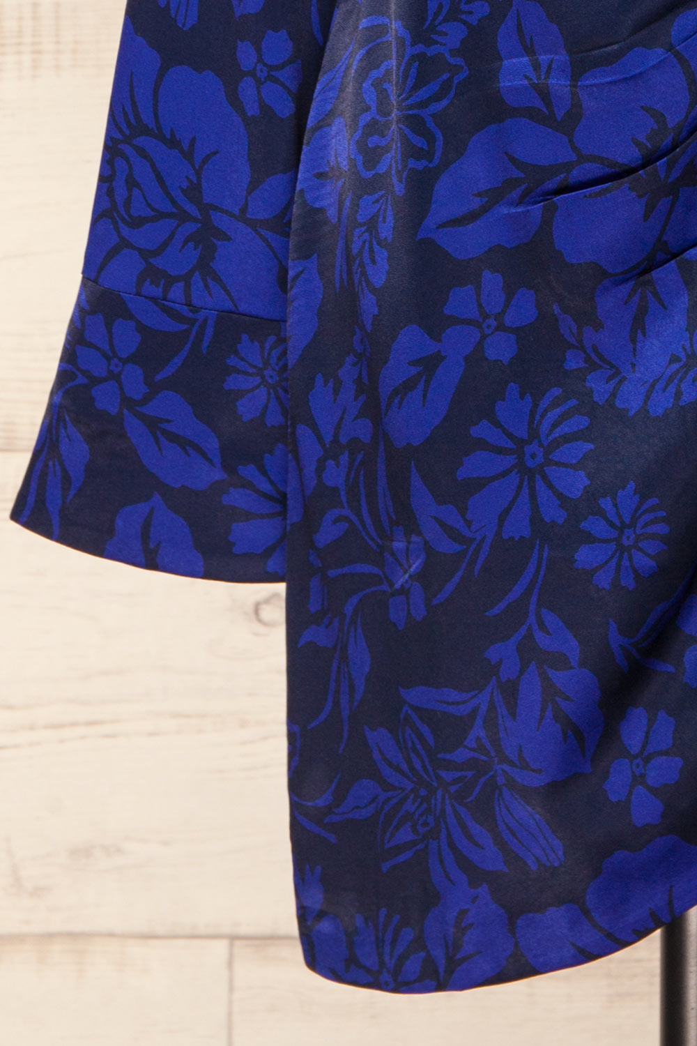 Feline | Short Wrap Dress w/ Long Sleeves