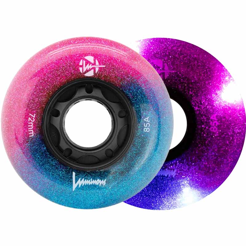 Luminous LED 72mm/85A Wheels (Pack of 4)