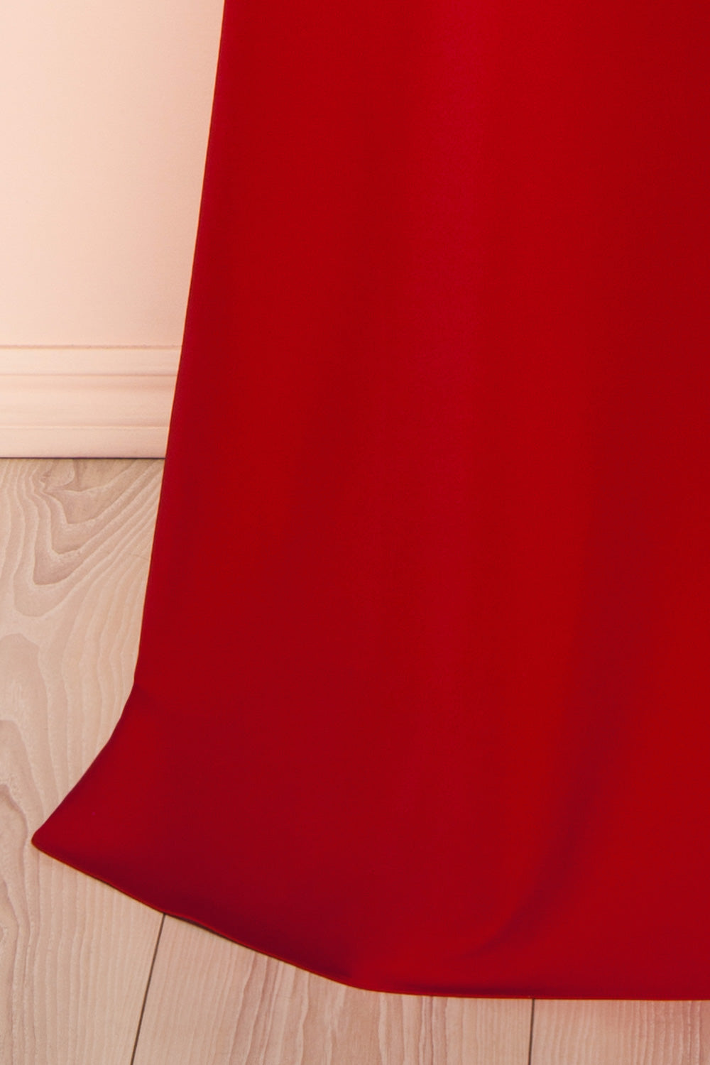 Izabella Red | A-line Maxi Dress with Open Back by Arti Gogna