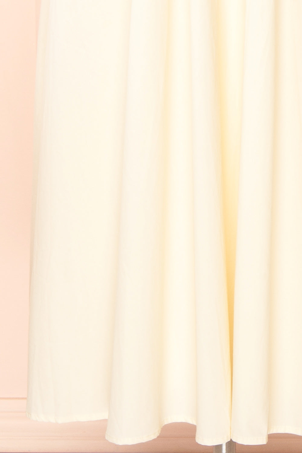Jayda | Short-Sleeved A-Line Chiffon Midi Dress