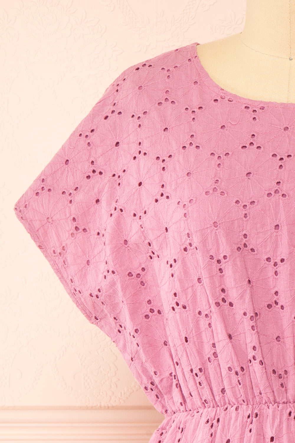 Jonesy | Short Pink Floral Dress