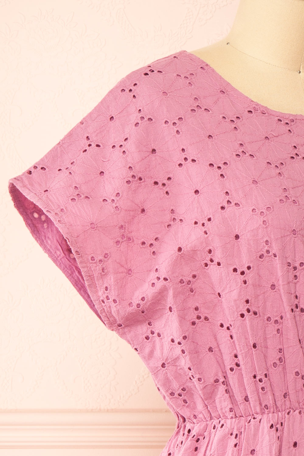 Jonesy | Short Pink Floral Dress