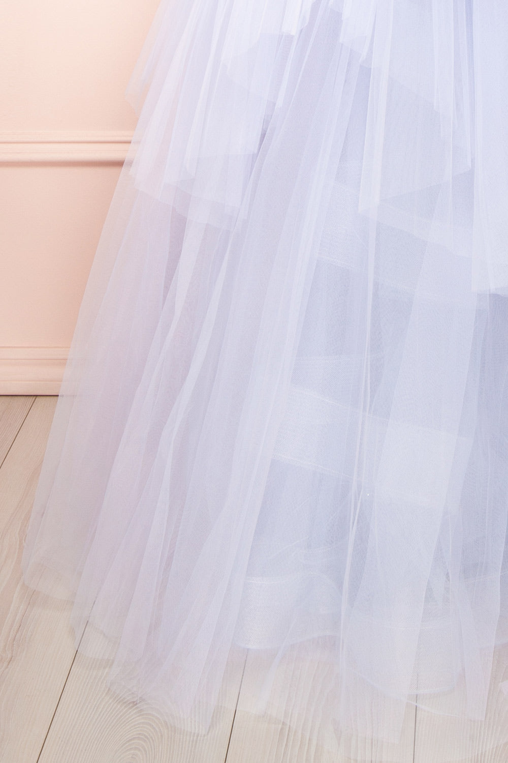Jordina | Tiered Lavender Blue Maxi Dress