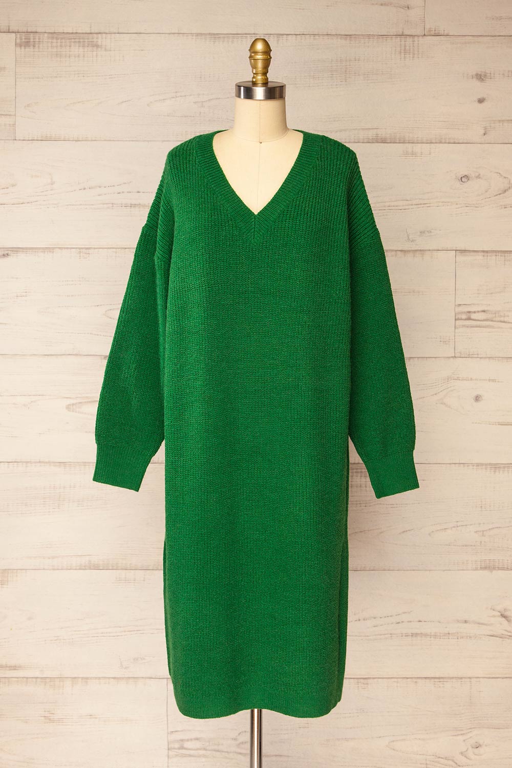 Jory Green | Knit Midi Dress