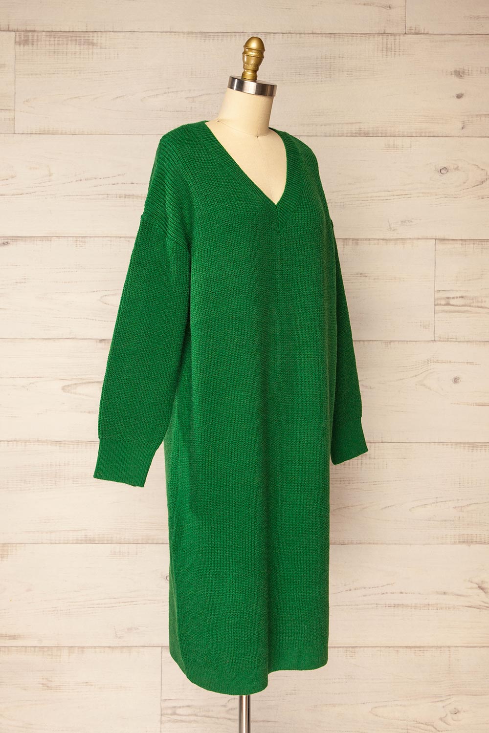 Jory Green | Knit Midi Dress