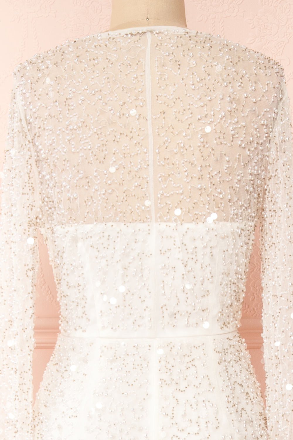 Judith | Long Sleeve Beaded Wedding Dress