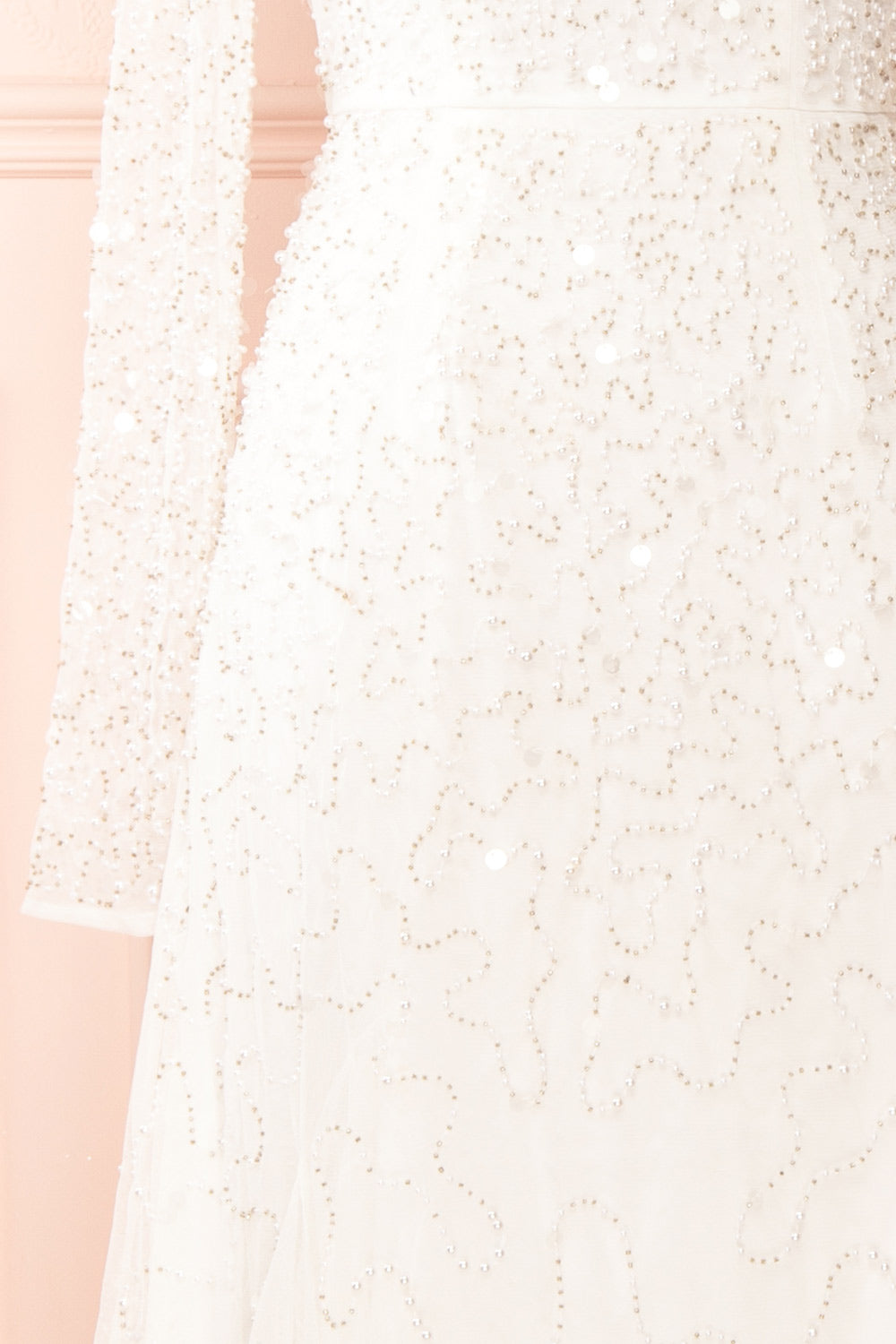 Judith | Long Sleeve Beaded Wedding Dress