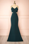 Kamilla Green | Maxi Mermaid Dress with Cut-Outs par Arti Gogna