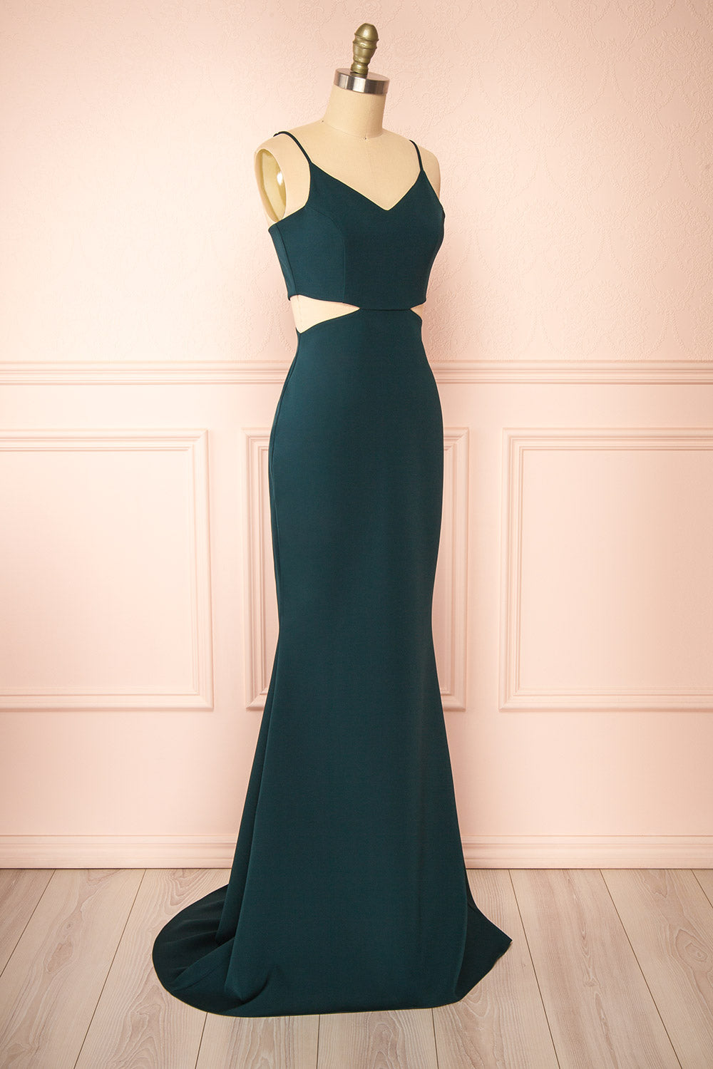 Kamilla Green | Maxi Mermaid Dress with Cut-Outs par Arti Gogna