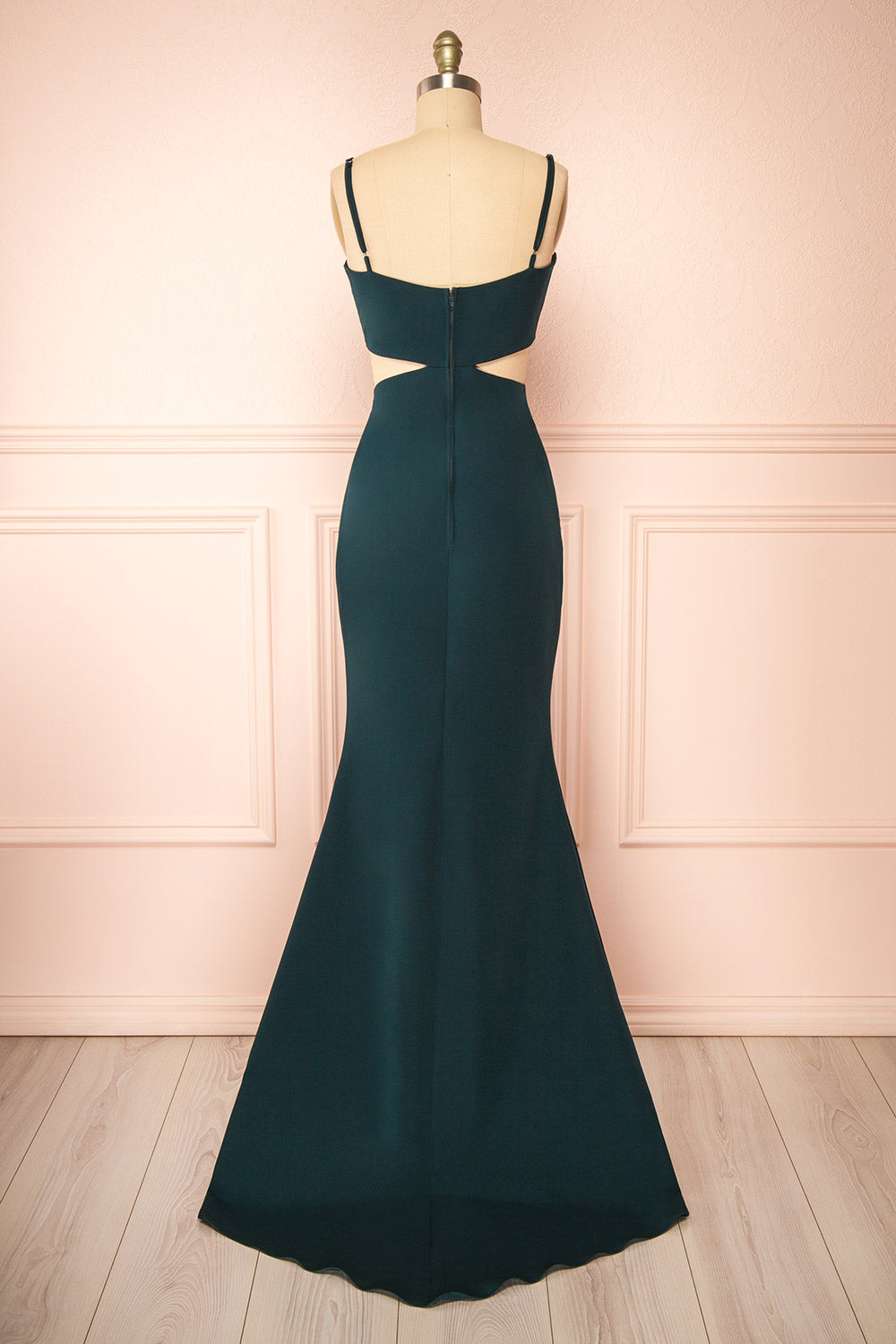 Kamilla Green | Maxi Mermaid Dress with Cut-Outs par Arti Gogna