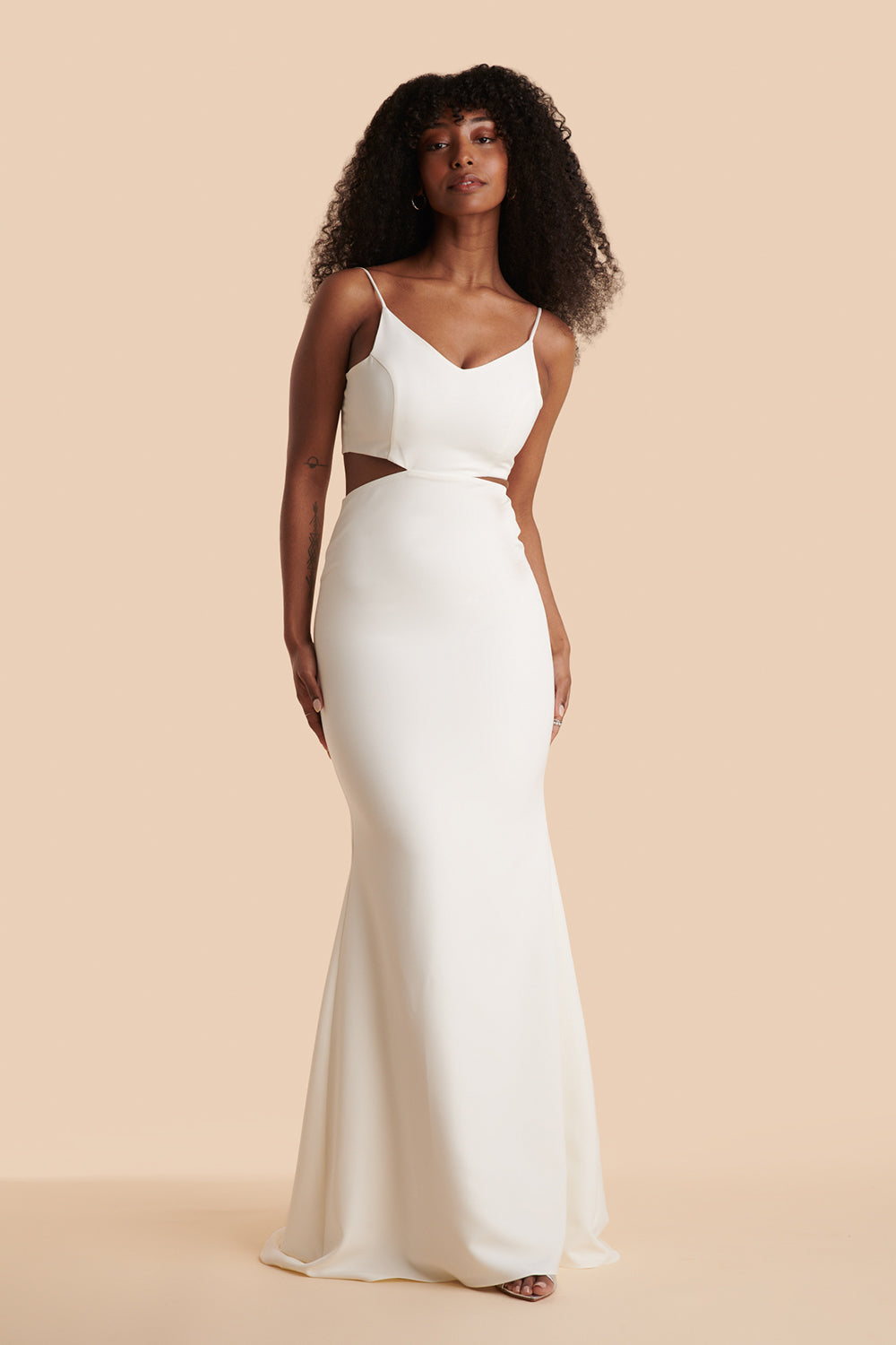 Kamilla Navy | Maxi Mermaid Dress with Cut-Outs by Arti Gogna