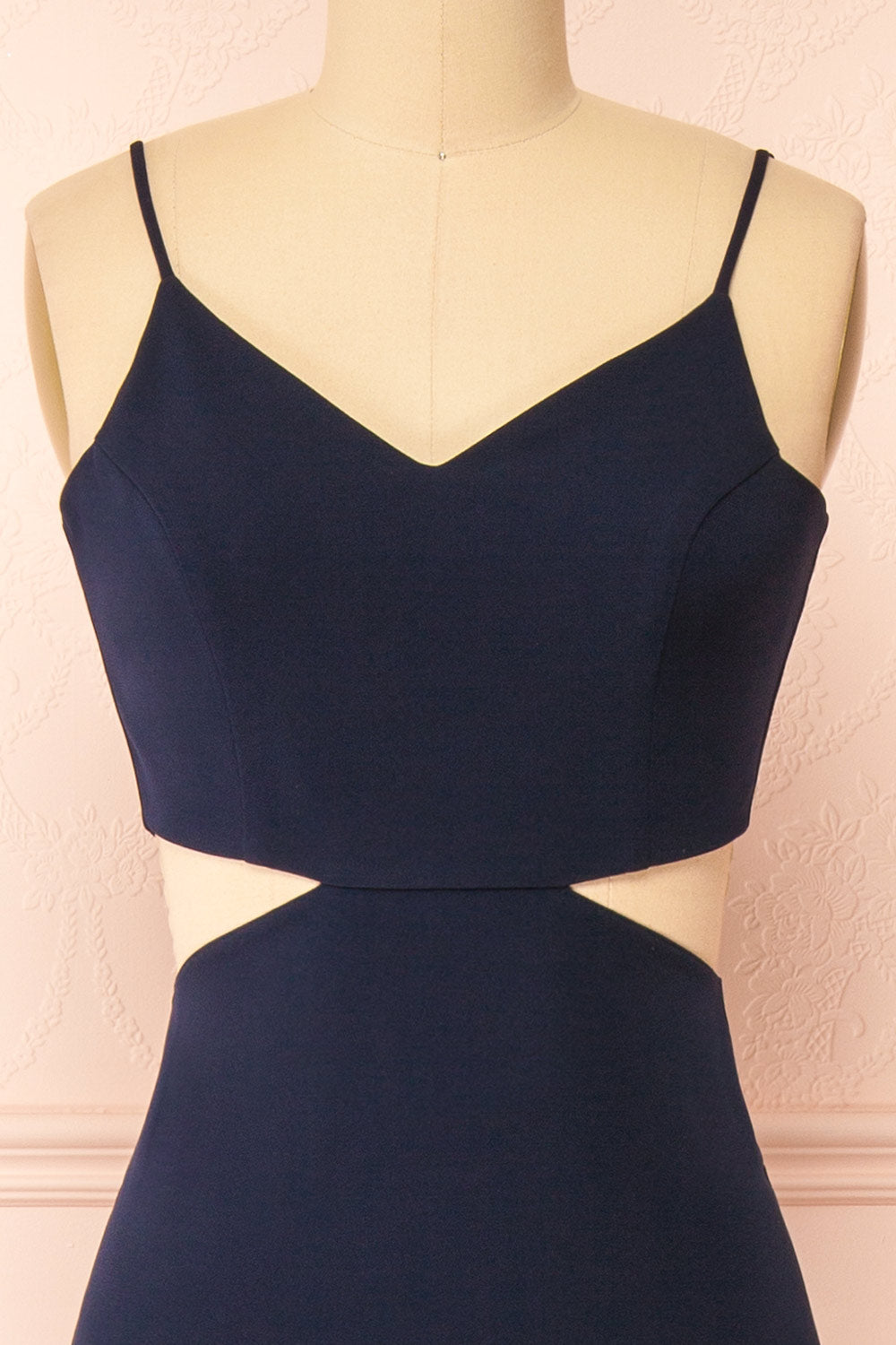 Kamilla Navy | Maxi Mermaid Dress with Cut-Outs by Arti Gogna