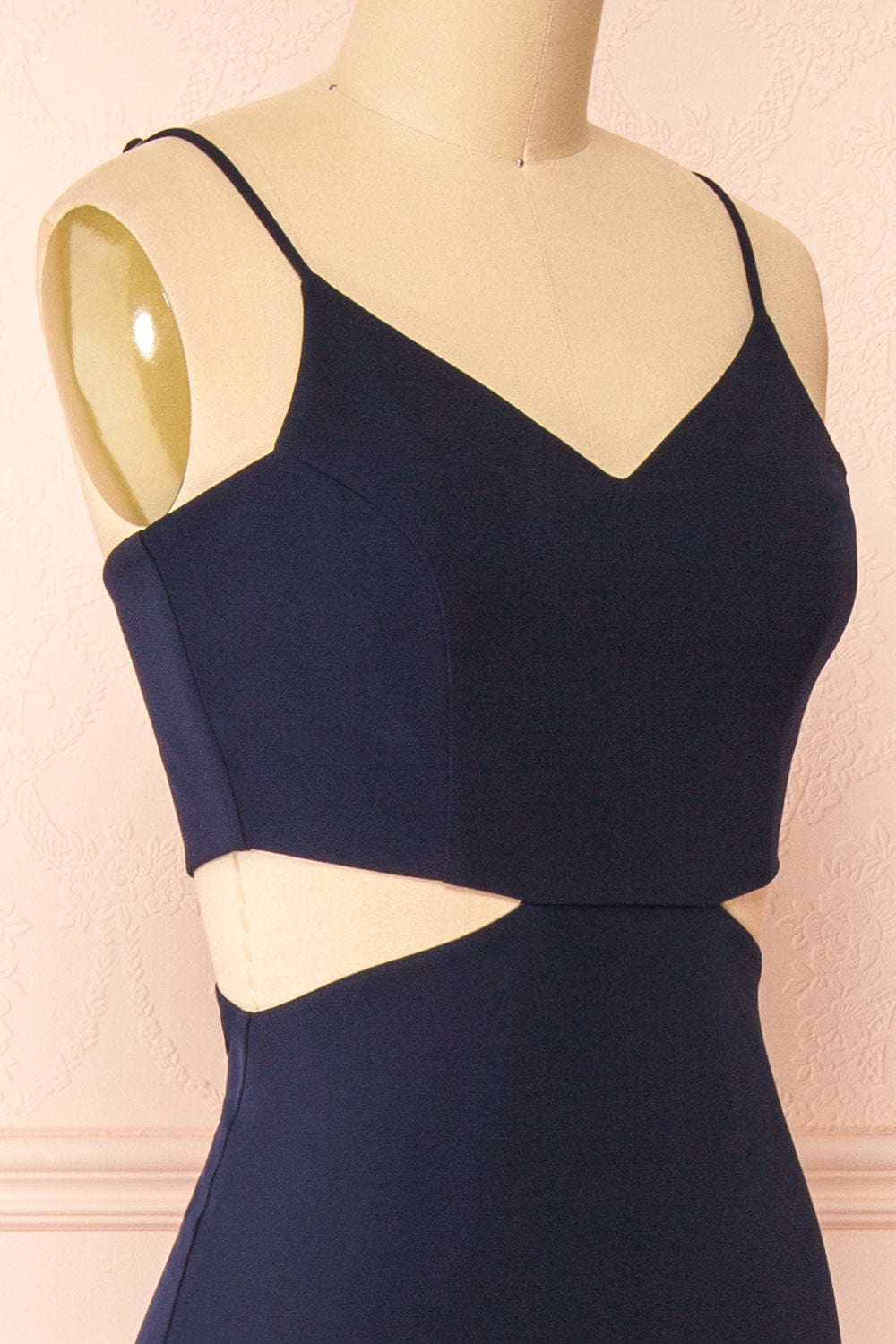 Kamilla Navy | Maxi Mermaid Dress with Cut-Outs by Arti Gogna