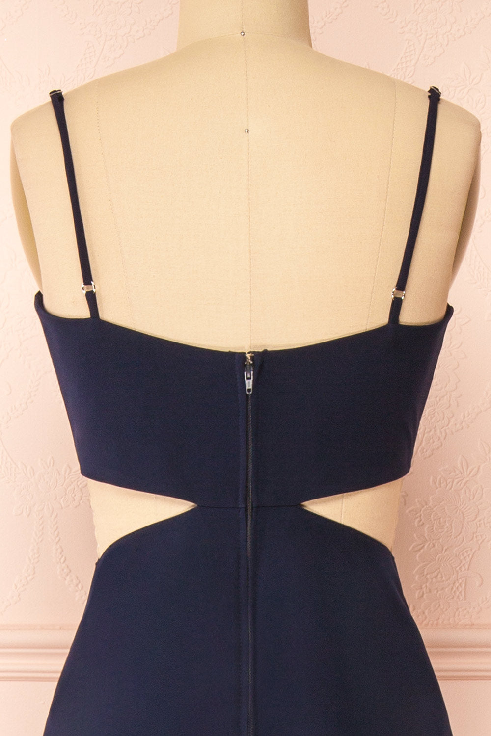 Kamilla Navy | Maxi Mermaid Dress with Cut-Outs by Arti Gogna