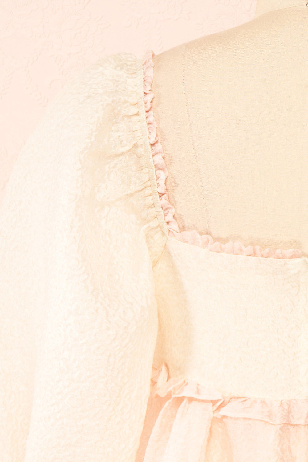 Kemlie | Short Multicolor Layered Dress with Ruffles