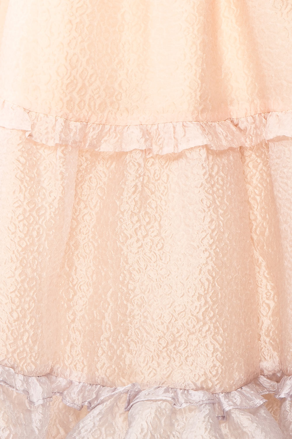 Kemlie | Short Multicolor Layered Dress with Ruffles