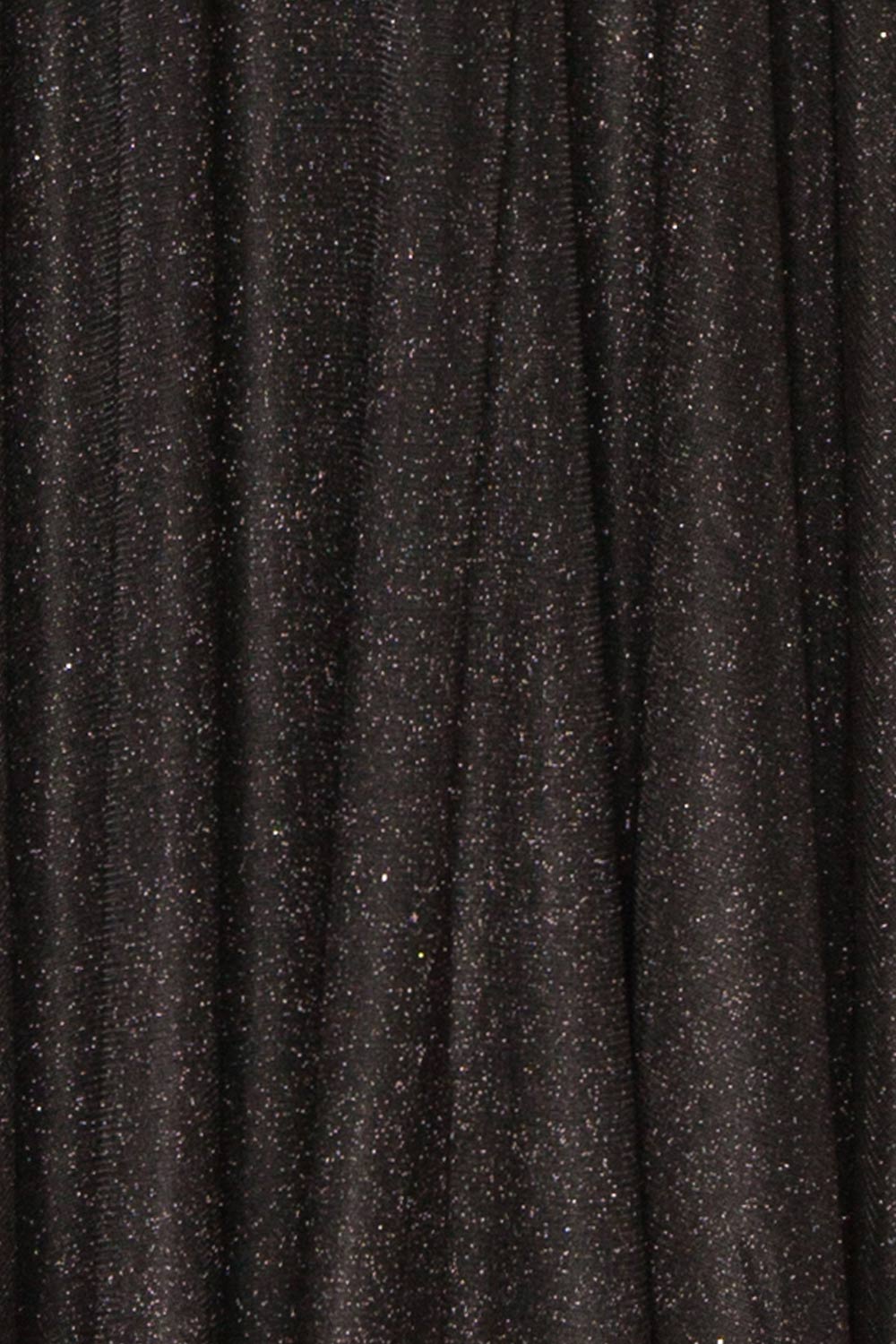 Ketia Black | Sparkly Maxi Dress w/ V-Neckline