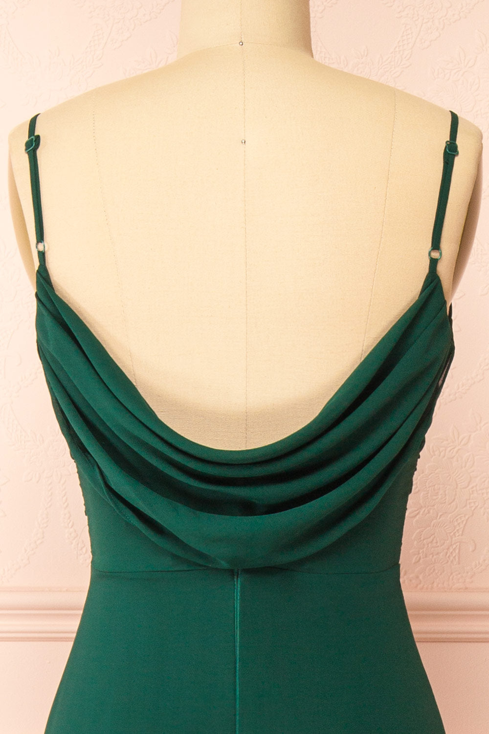 Kieran Green | A-Line Maxi Dress with Lace