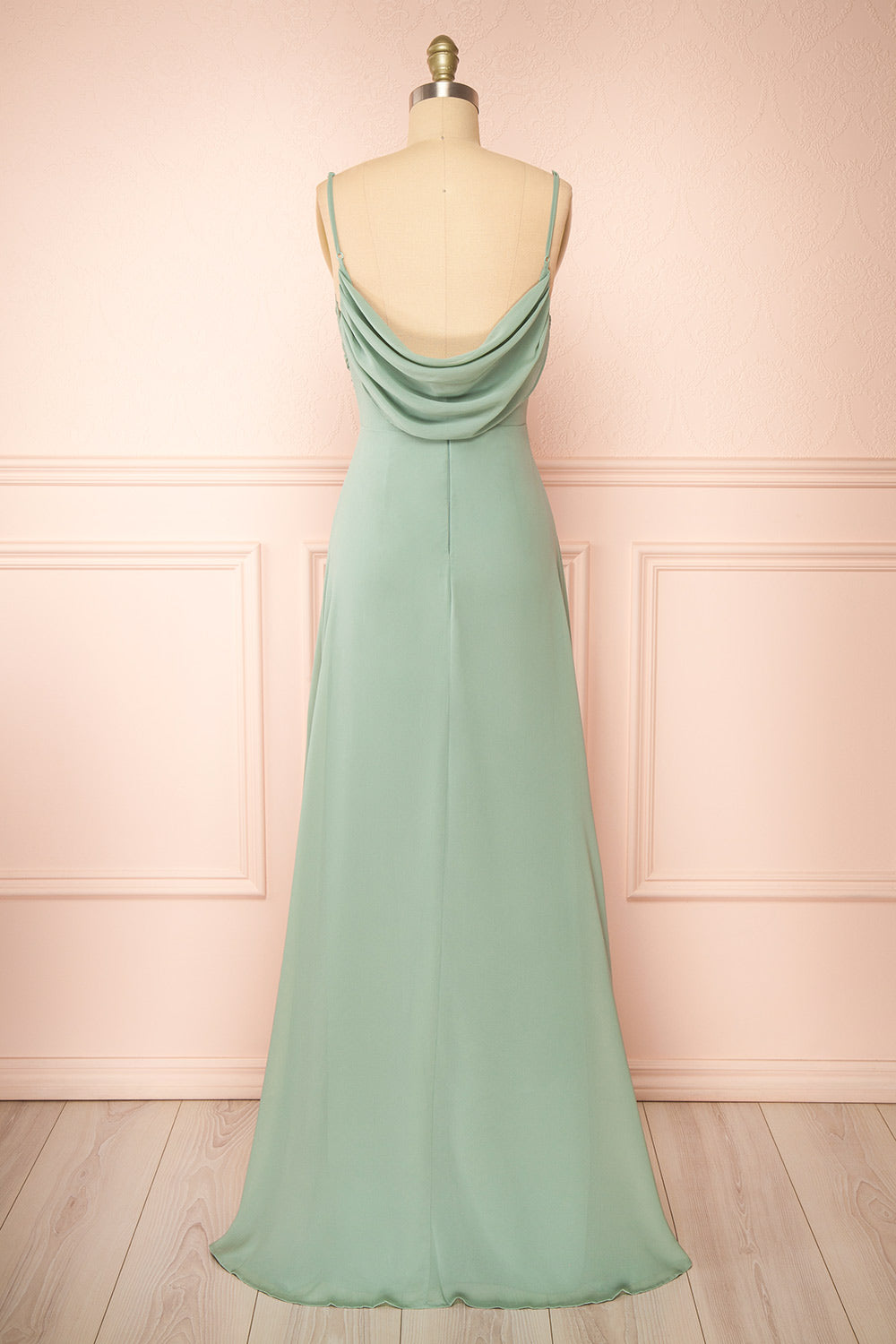 Kieran Sage | A-Line Maxi Dress with Lace