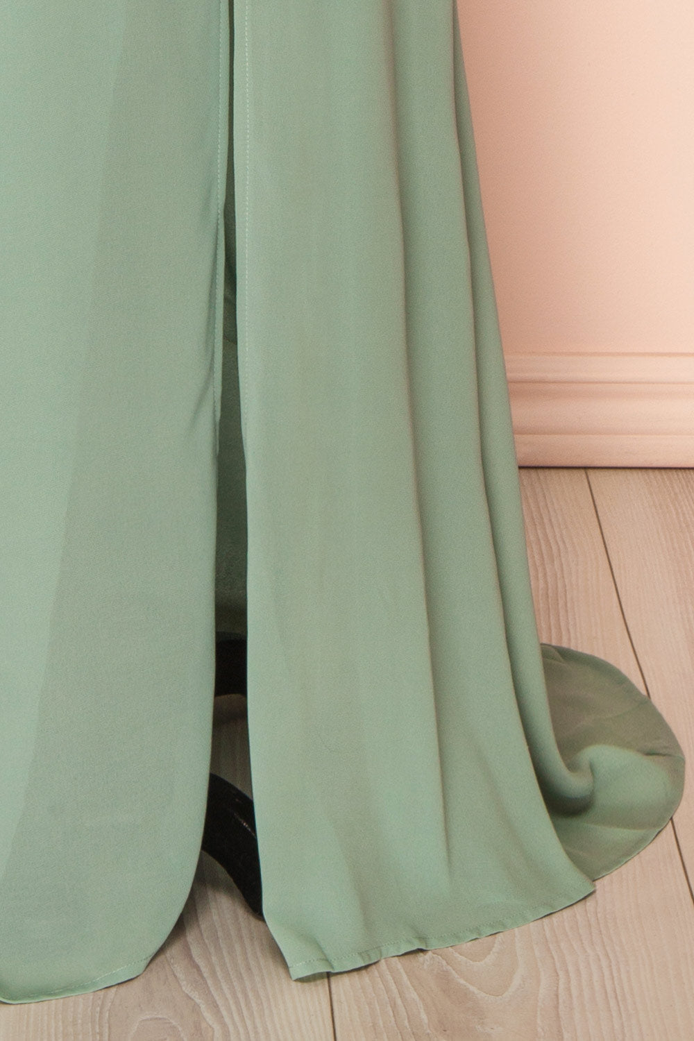 Kieran Sage | A-Line Maxi Dress with Lace