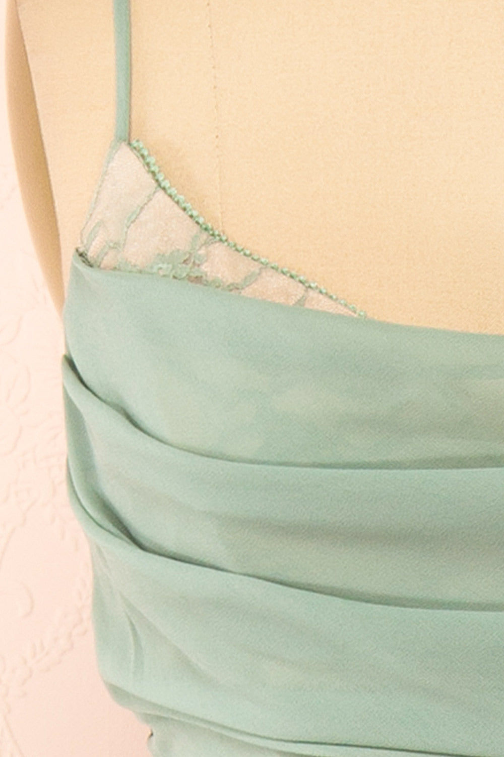 Kieran Sage | A-Line Maxi Dress with Lace