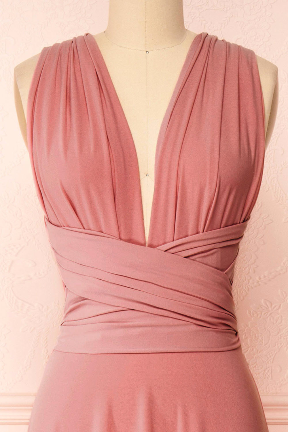 Kilda Pink | Convertible Maxi Dress