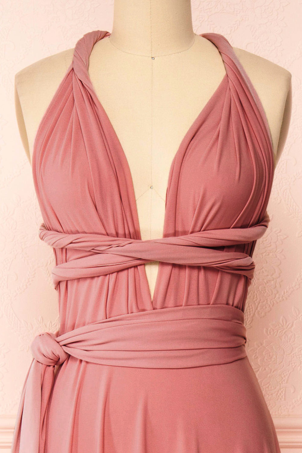 Kilda Pink | Convertible Maxi Dress