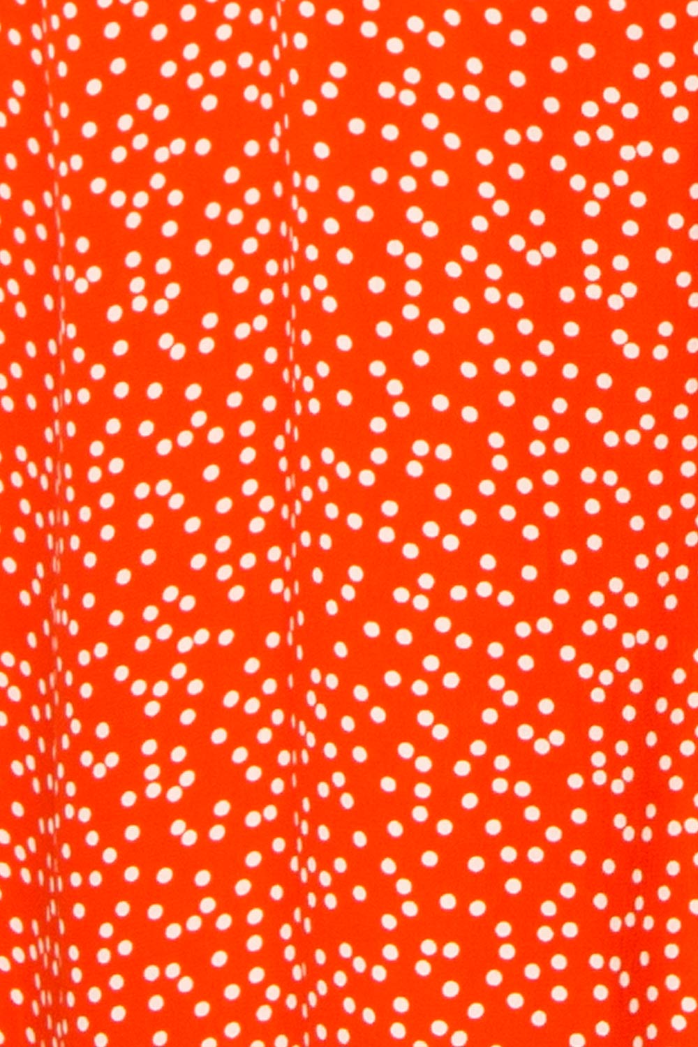Laureanne | Red Polka Dot Belted Midi Dress