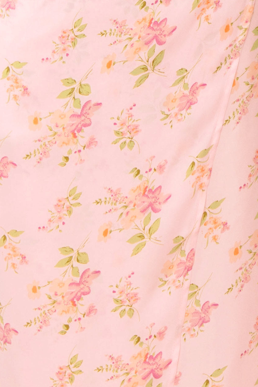 Lilirose | Cowl Neck Floral Midi Dress
