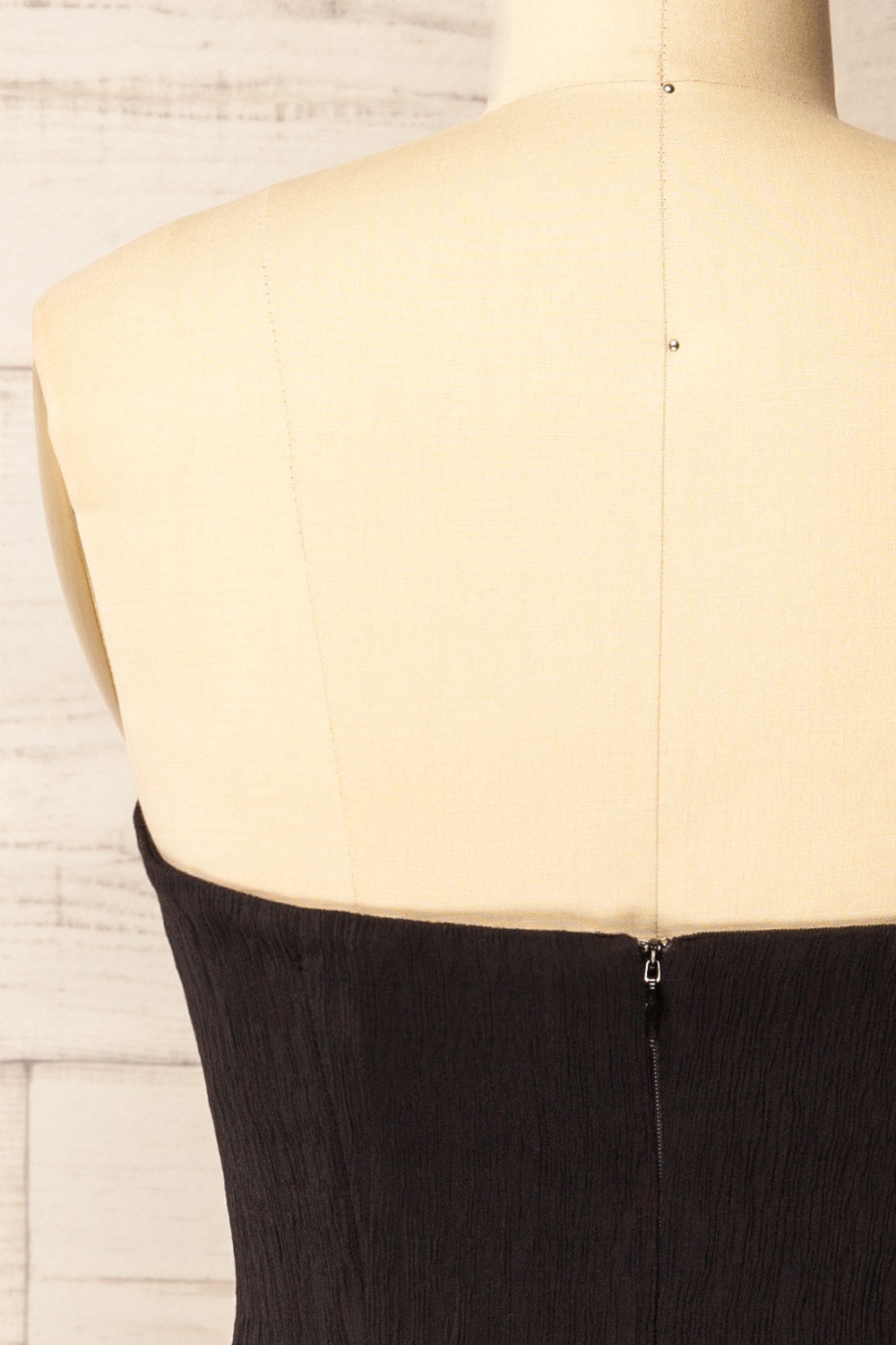 Lithgow | Mini Strapless Black Dress