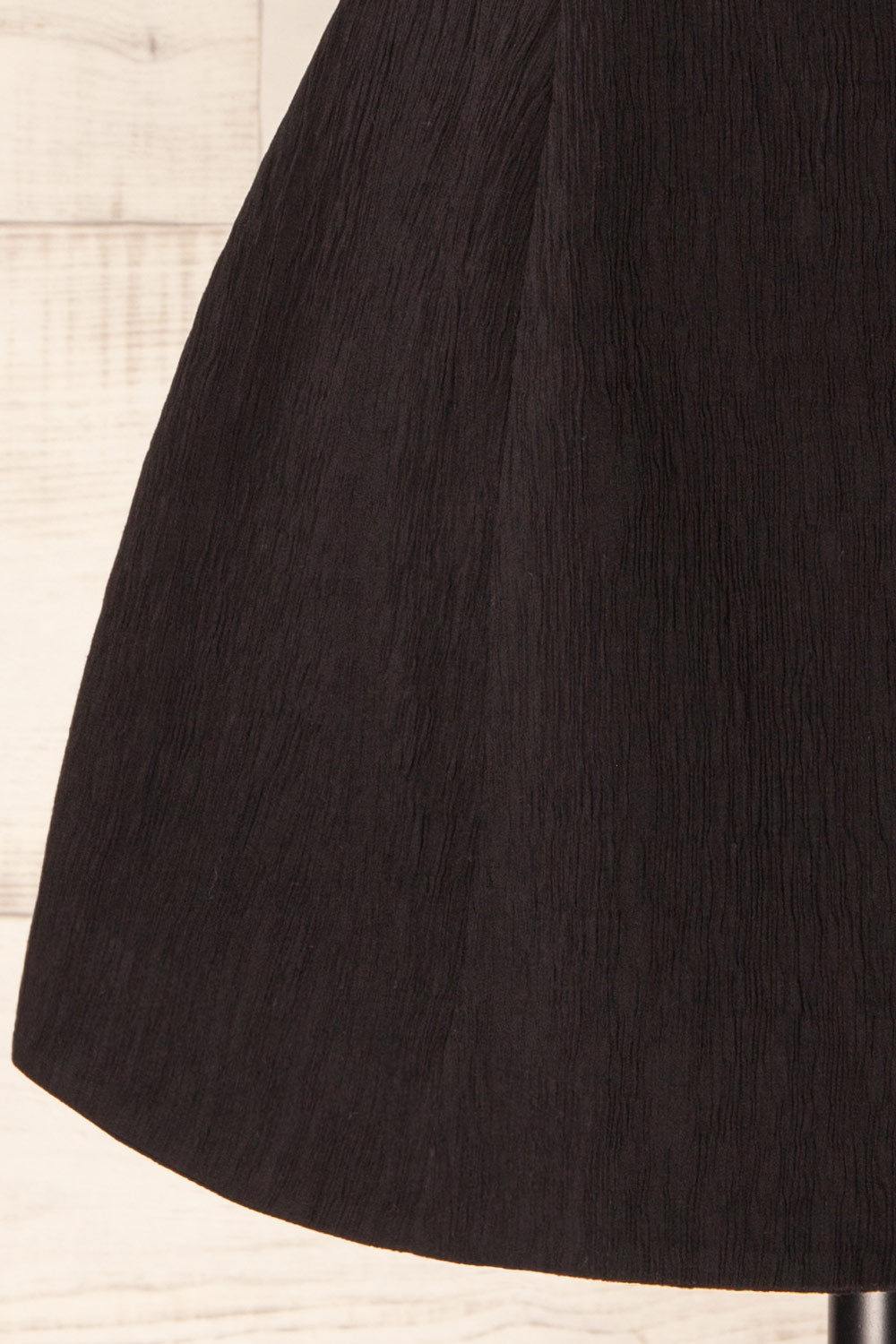 Lithgow | Mini Strapless Black Dress