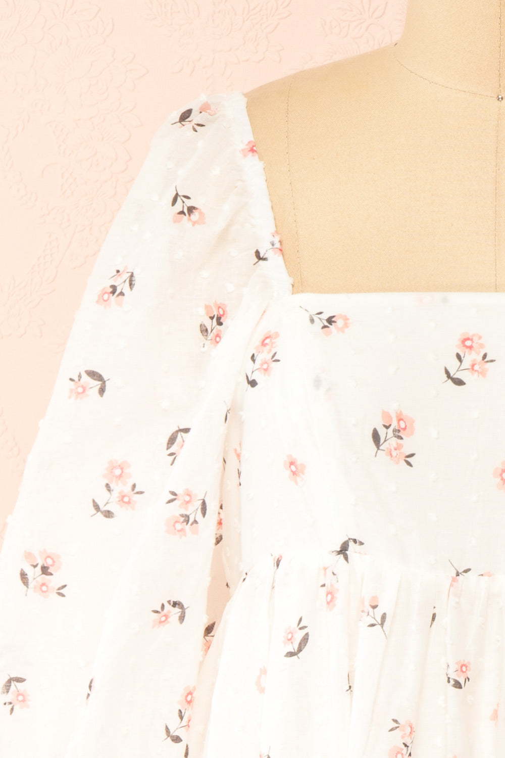 Melera | Short Floral Babydoll Dress