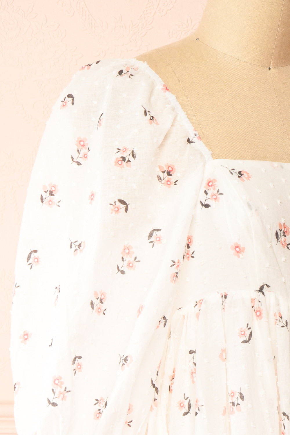 Melera | Short Floral Babydoll Dress