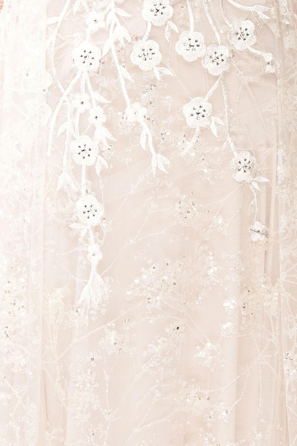Melodie | Wedding Corset Dress w/ Floral Lace
