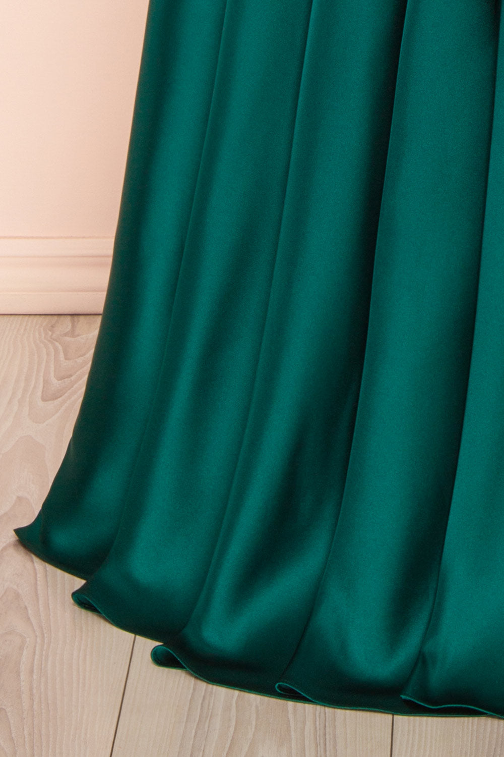 Misha Green | Corset Cowl Neck Maxi Dress