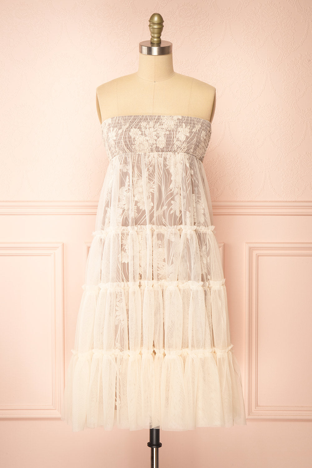 Mokalia | Convertible Tiered Tulle Skirt and Dress