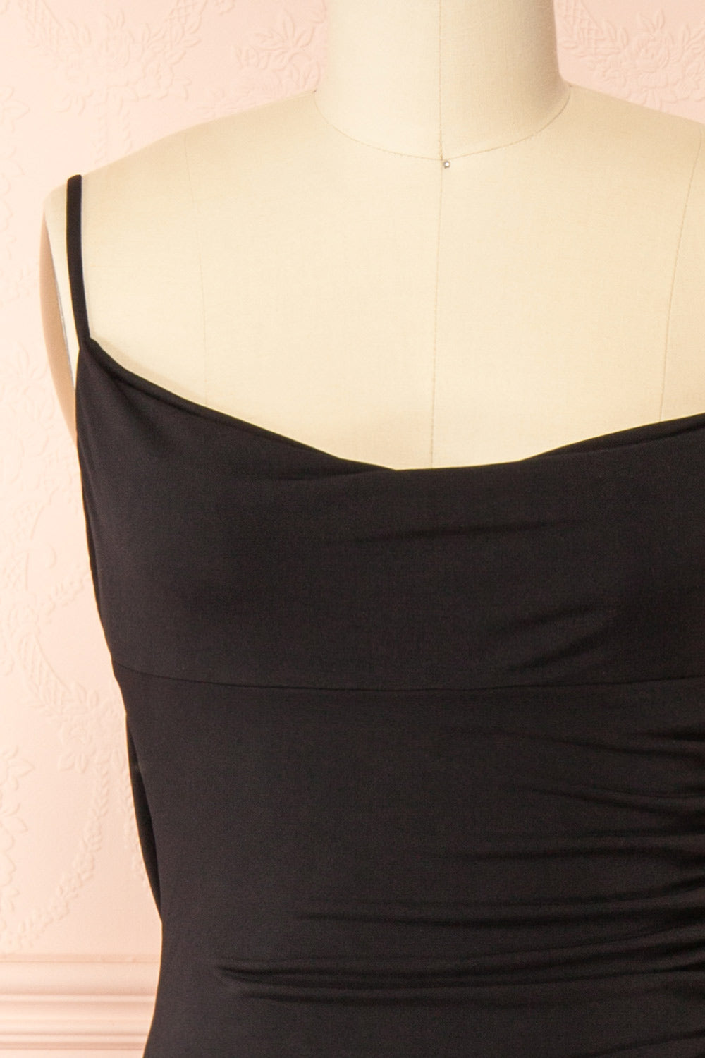 Nayla Black | Mermaid Maxi Dress with Open Back