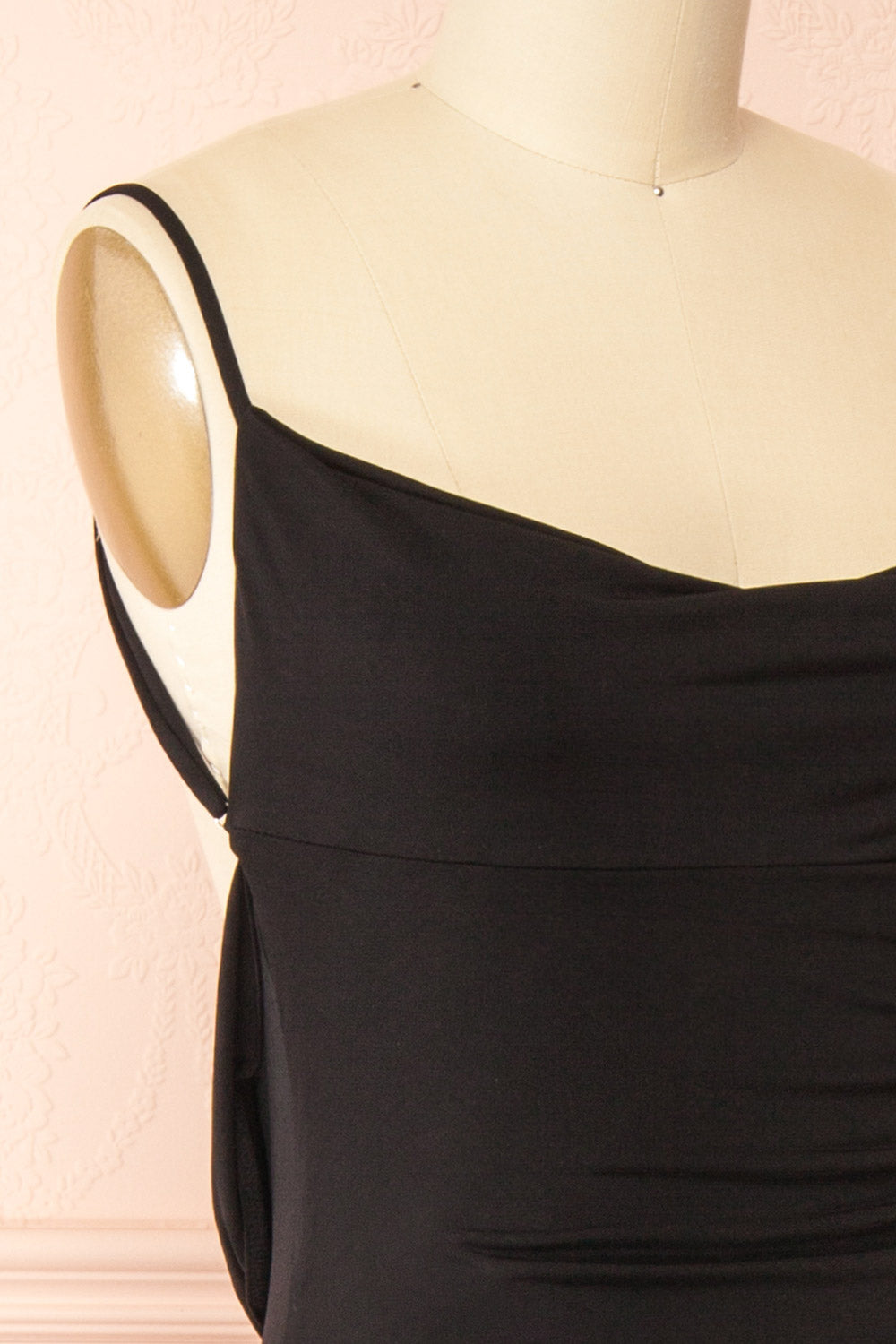 Nayla Black | Mermaid Maxi Dress with Open Back