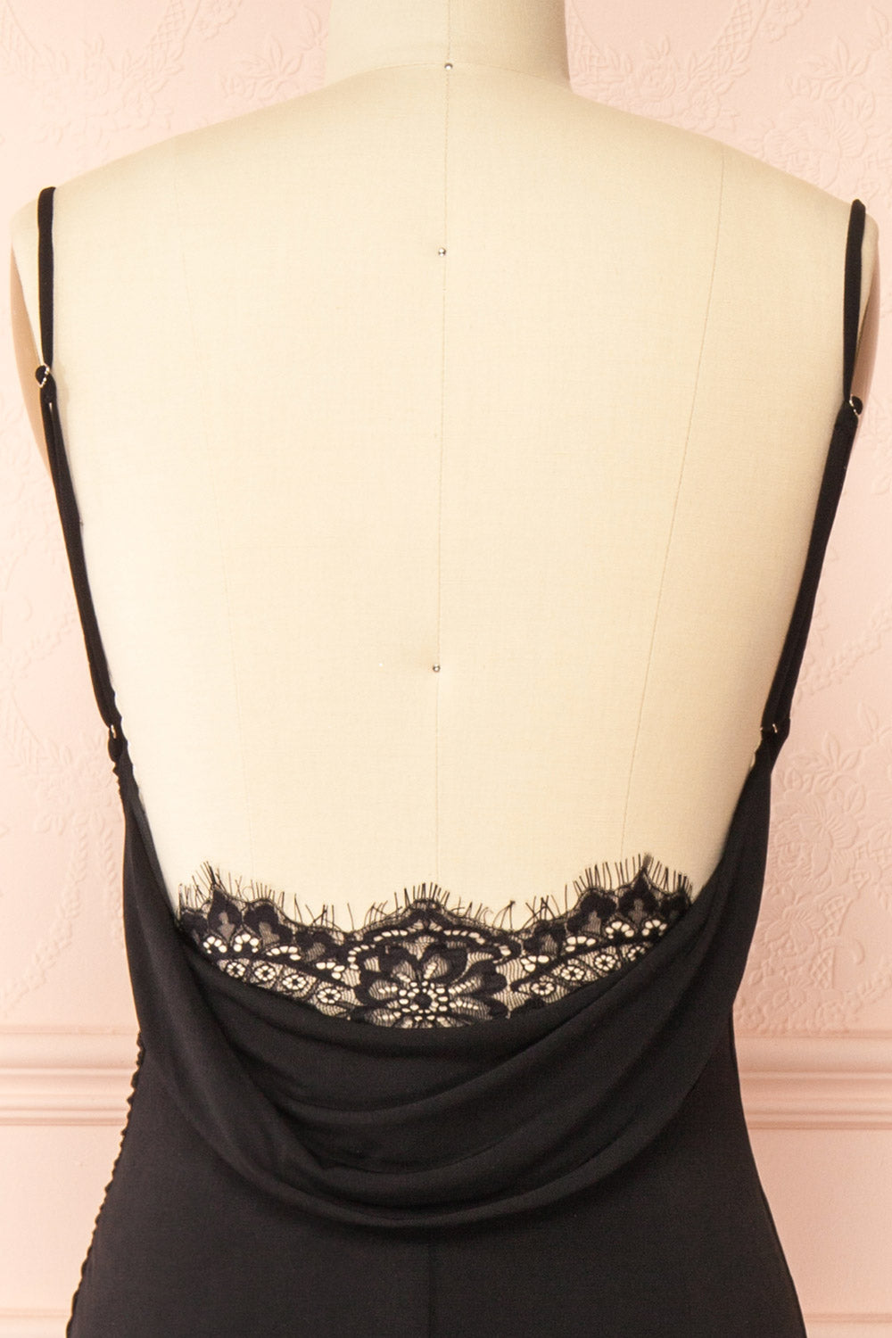 Nayla Black | Mermaid Maxi Dress with Open Back