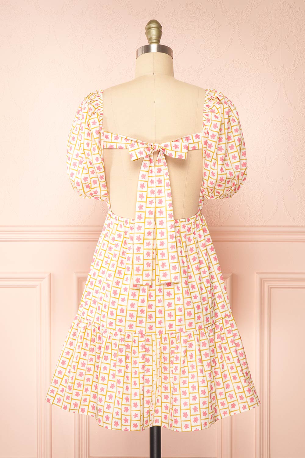 Nimue | Floral A-Line Short Dress