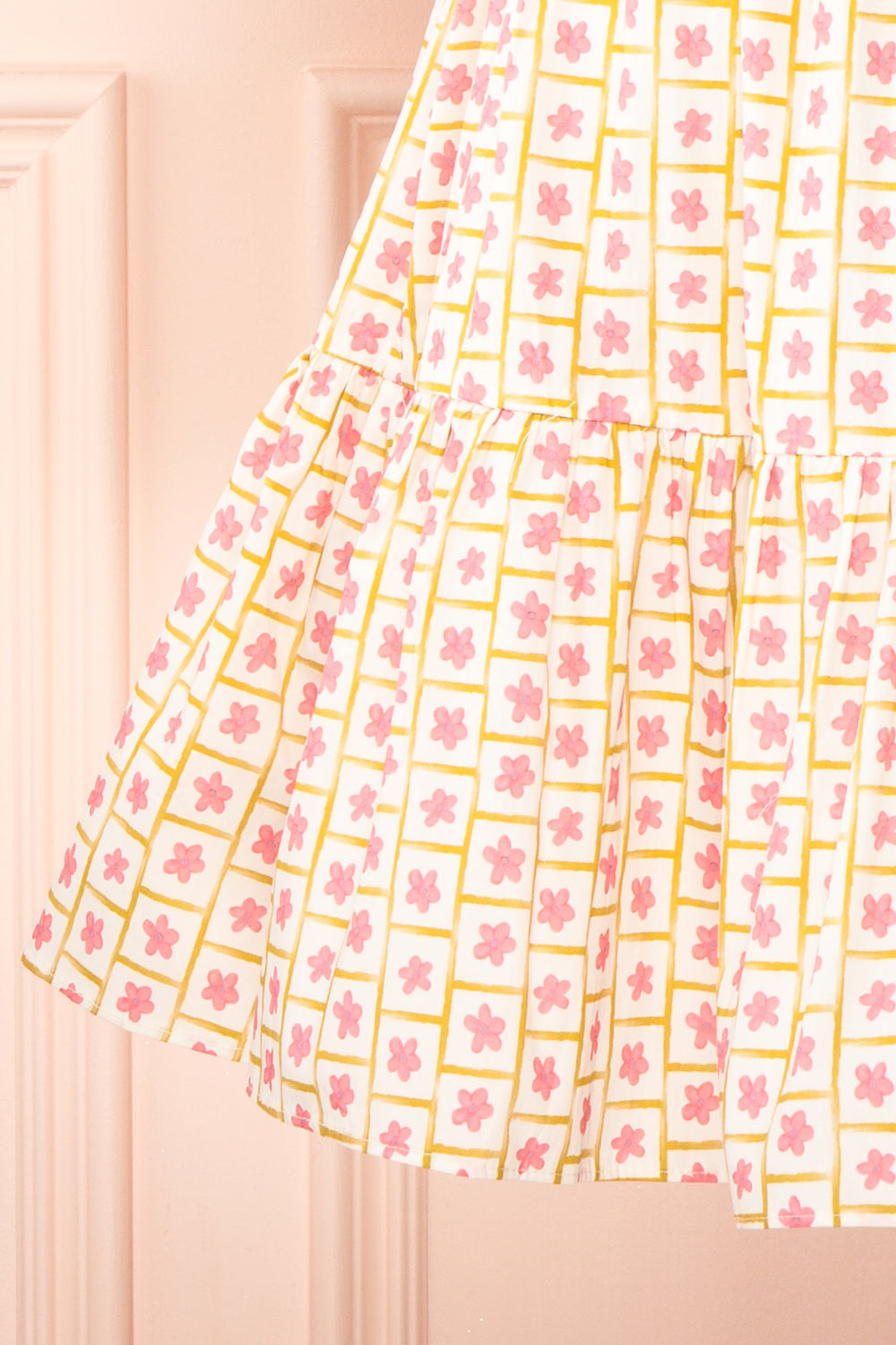 Nimue | Floral A-Line Short Dress