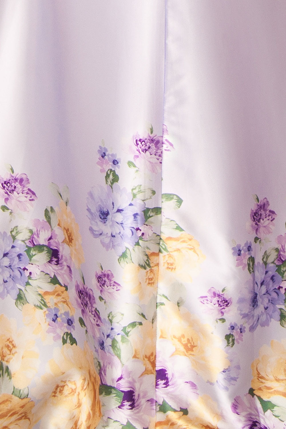 Nymara | One-Shoulder Lilac Dress with Slit