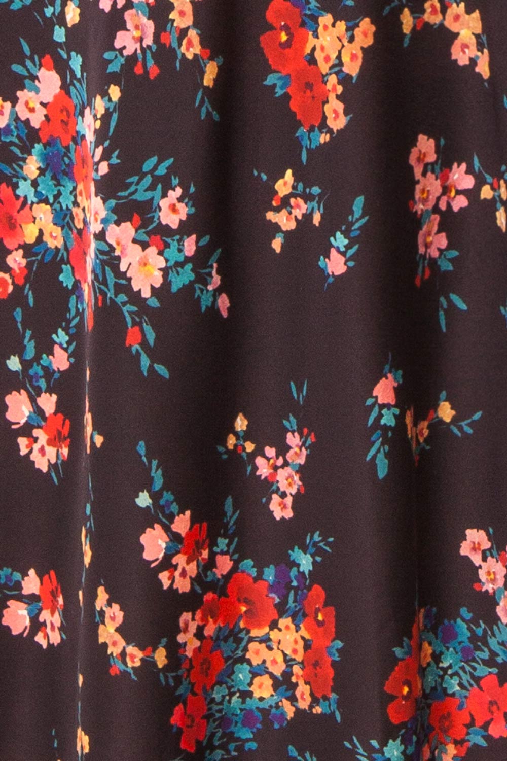 Patrice | Floral Maxi Dress with Halter Neckline