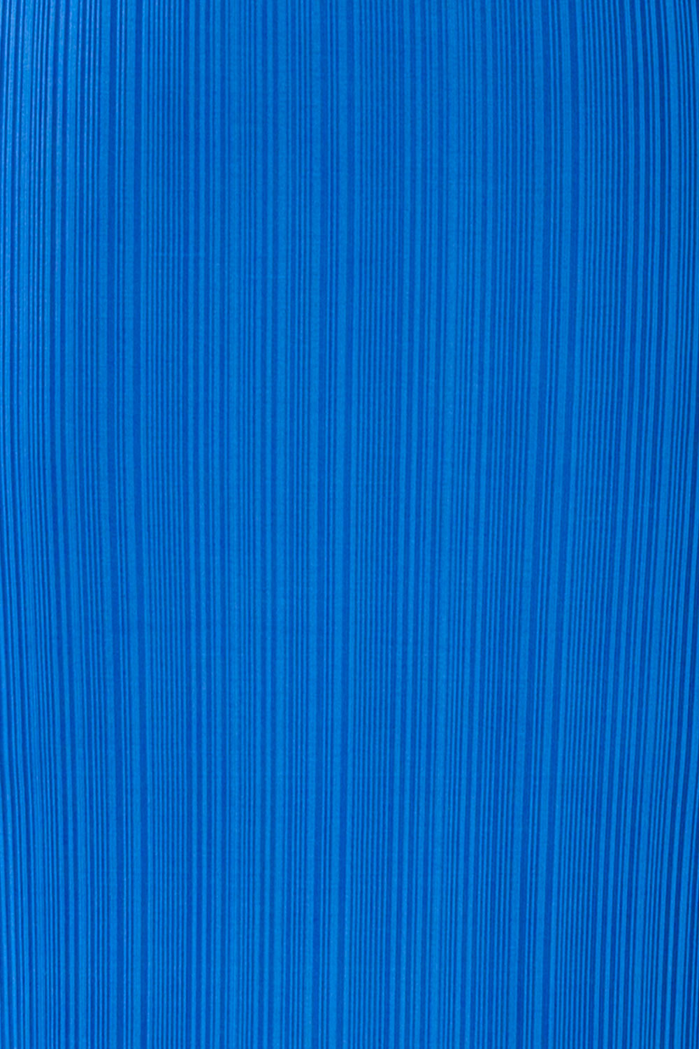 Penticton | Blue Fitted Midi Dress w/ Cut-Outs