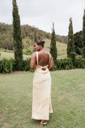 Malie Maxi Dress - Lemon