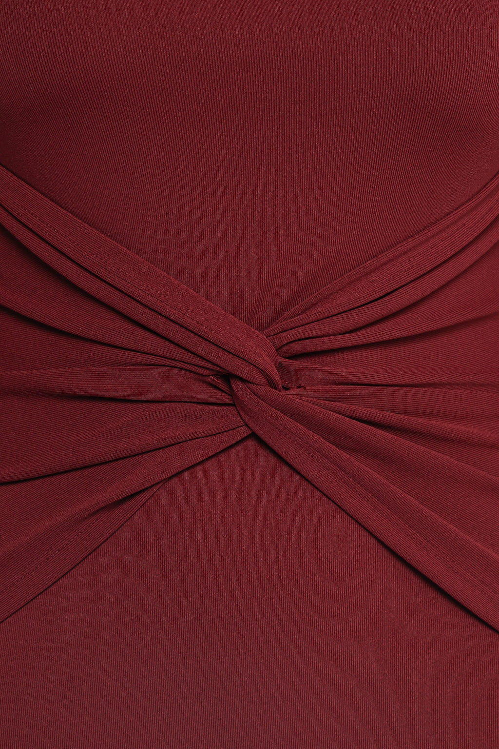 Nash Long Sleeve Dress - Deep Red