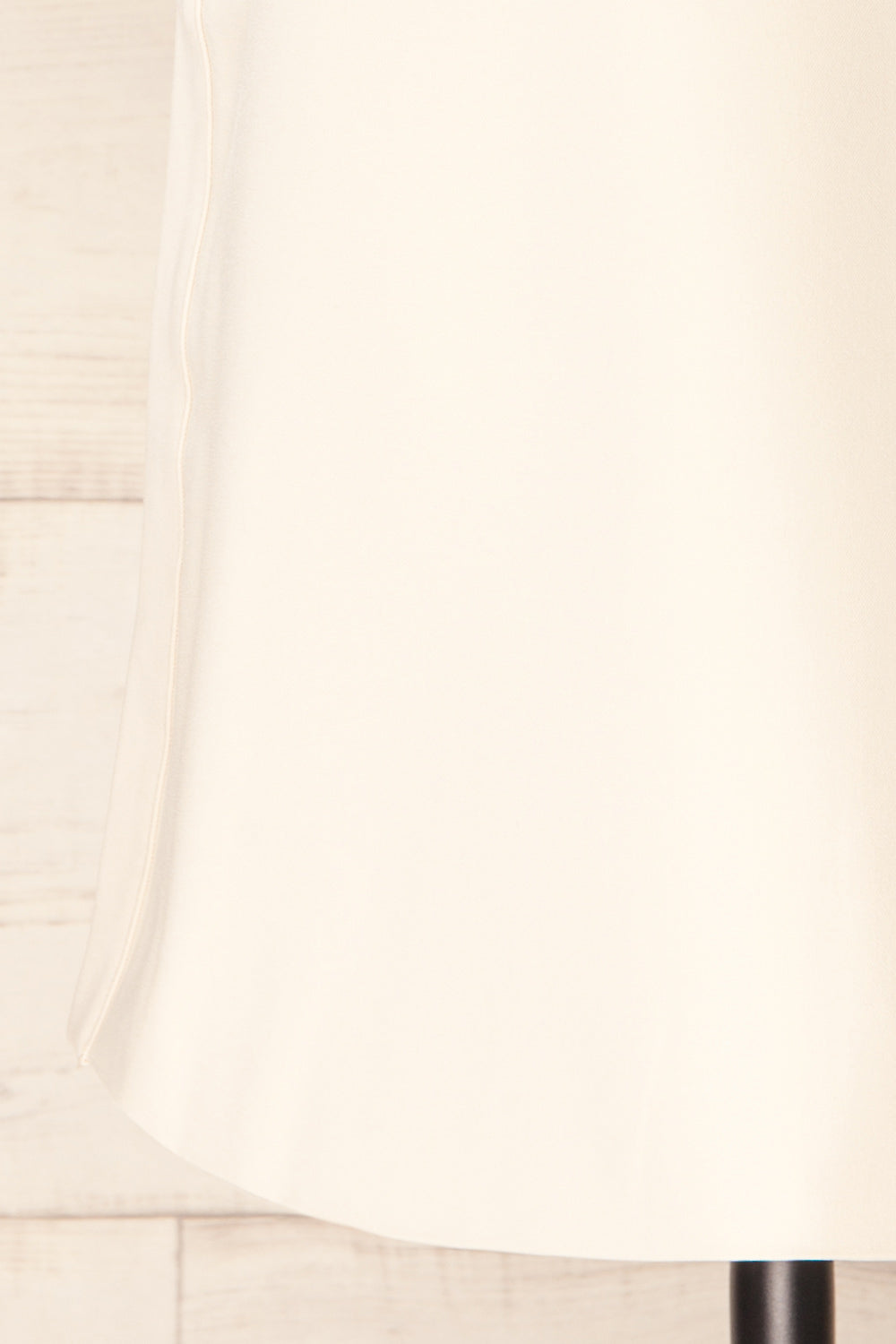 Phedi Beige | Sleeveless Dress with Button Detailing