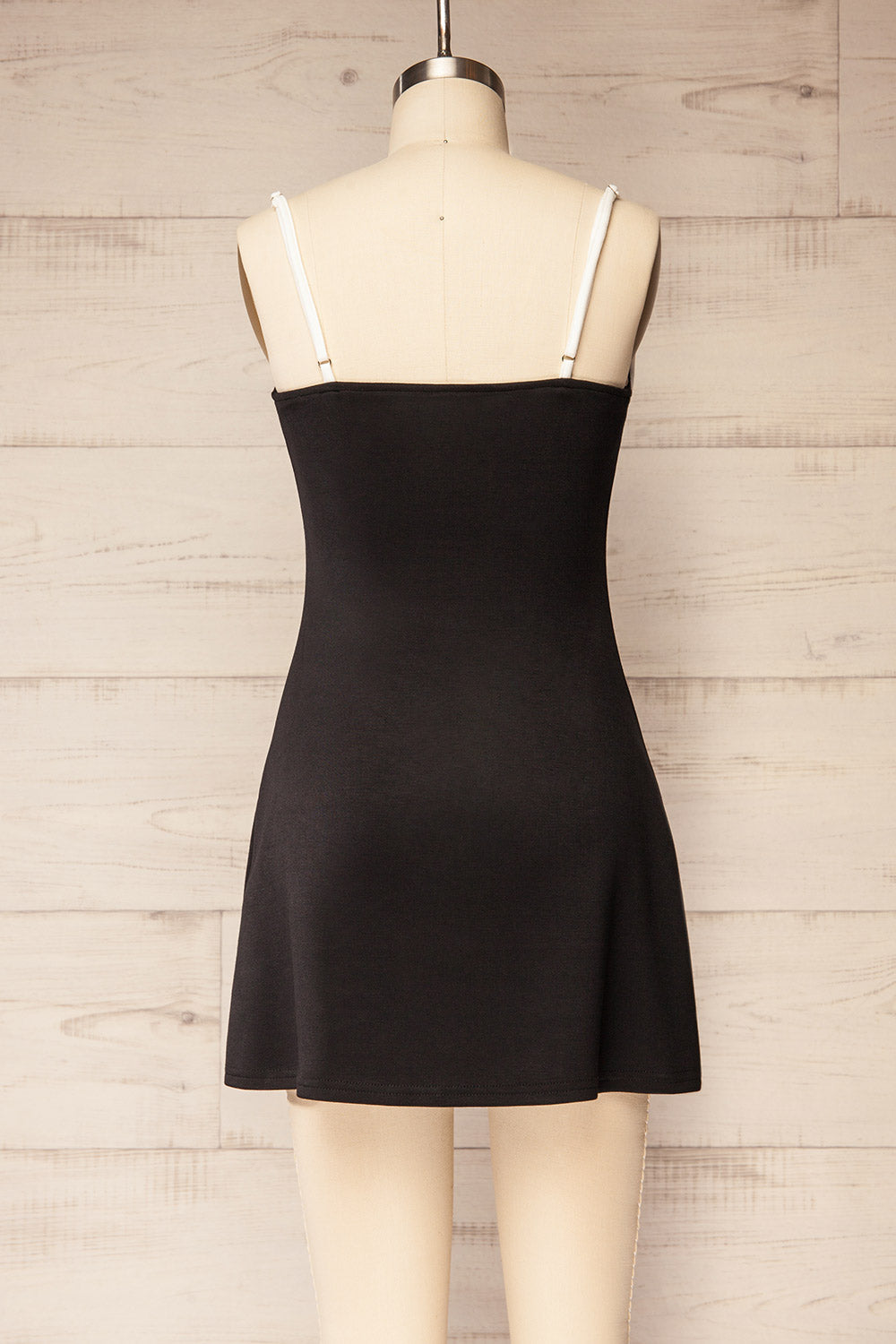 Pisang | Black Mini Dress with Built in Shorts