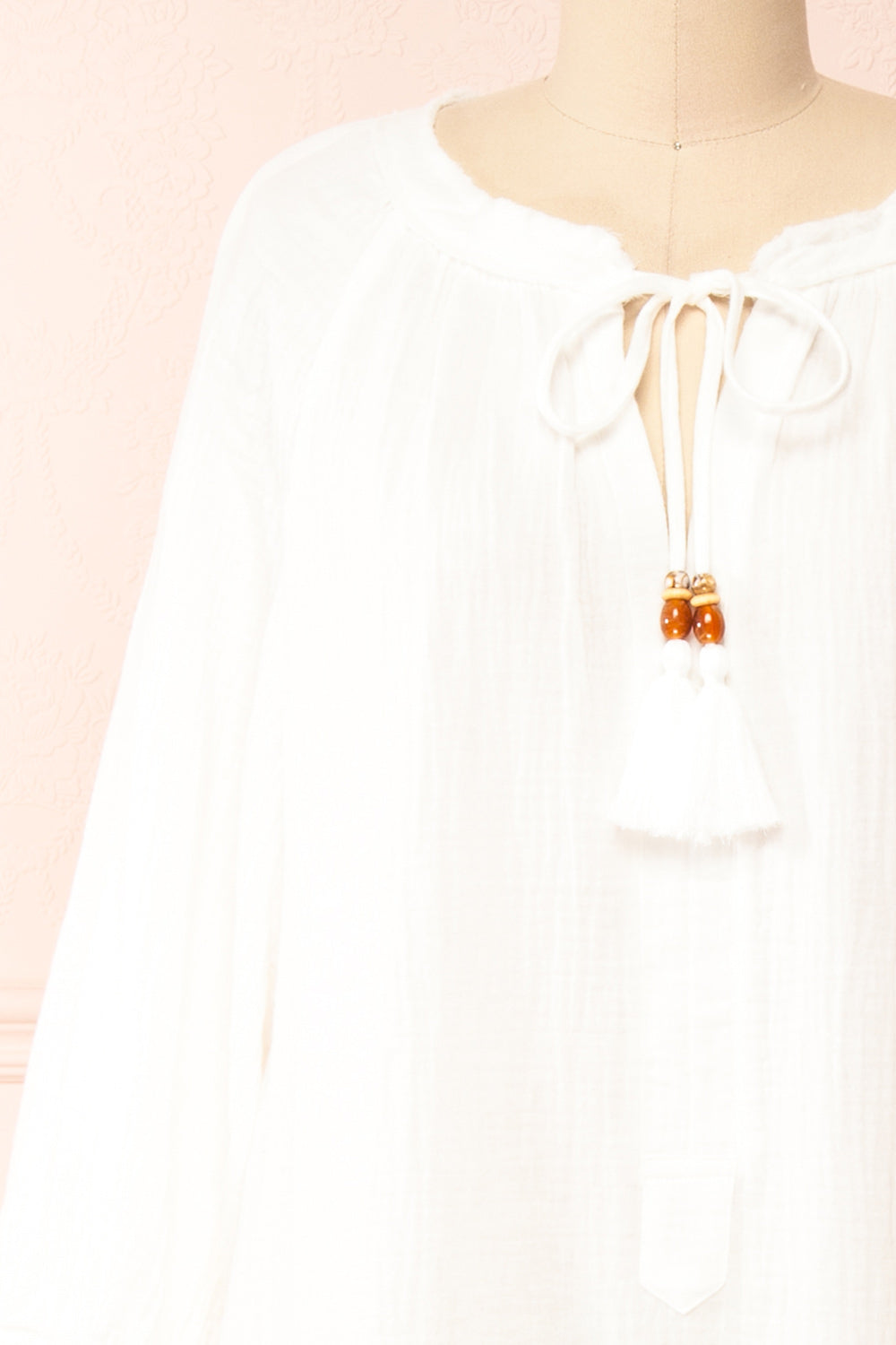 Raisa | Ivory Shift Midi Dress