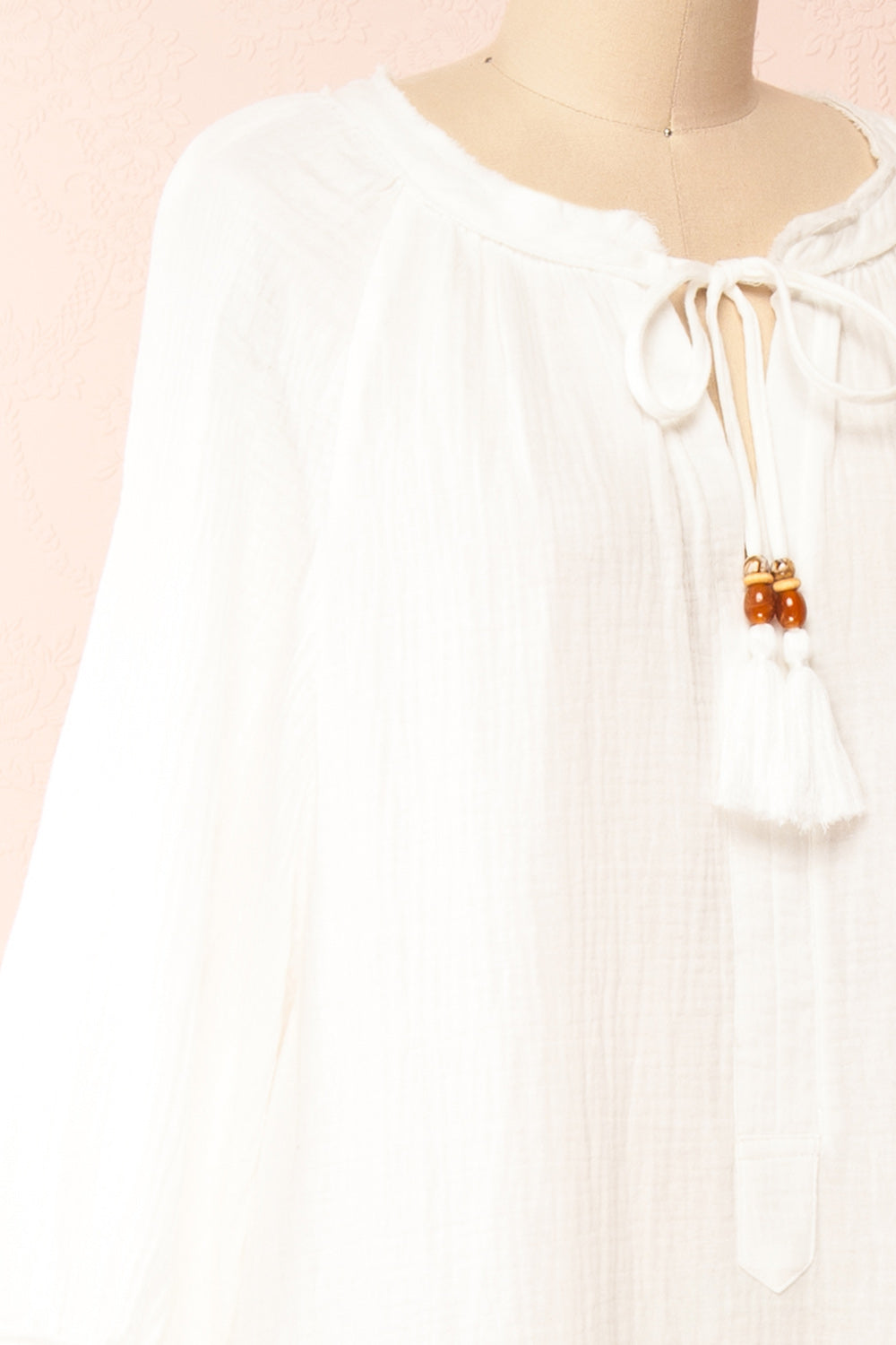 Raisa | Ivory Shift Midi Dress